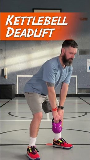 Kettlebell Deadlift: Master the hinge technique #kettlebell #deadlift #tips #strengthtraining