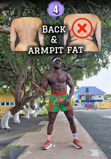 3 mins beginner exercise to remove back fat, bra bulge & armpit fat #backworkout #fatloss #beginners #exercise #fypシ
