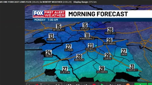 Rain on the radar now. Chrissy has updated timing on when it transitions to wintry weather and power outage potential. foxcarolina.com/2026/01/22/first-alert-weather-days-ahead-major-winter-storm-brings-hazardous-travel-power-outage-potential-this-weekend/ | Fox Carolina News