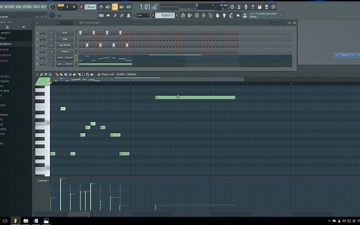FL studio20教程.9.钢琴卷帘与音符的输入