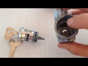 Inside ignition housing for VW Bus 1971