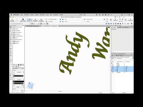 3D-Schrift in Vectorworks | Skills and Drills 6.5