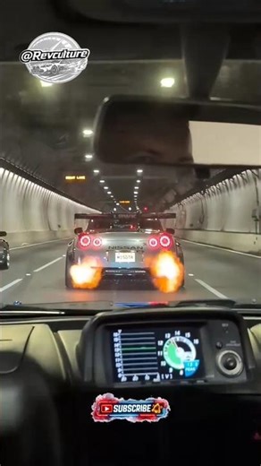 Insane Revving Nissan GT‑R — Godzilla Unleashed 🔥 #revculture #automobile