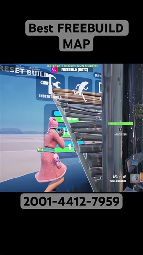 Best freebuild map#fortnite #map #creative
