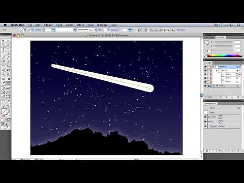 Quick Tip: How to Create a Comet with the Blend Tool and Blurs