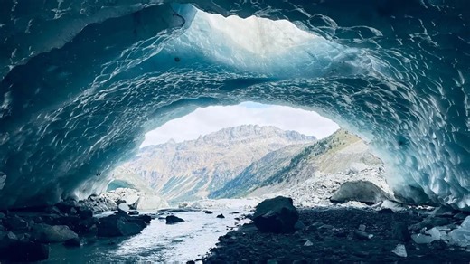 First-of-its-kind meltwater eruption breaks through Greenland ice