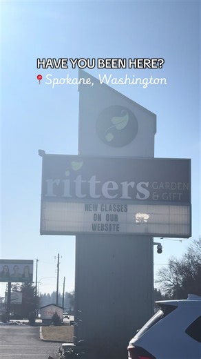 Growing up on Spokane’s north side, my mom and I used to come to Ritter’s all the time 🌱 Ritters Nursery has been a part of Spokane for 80 years, and it’s one of those places that holds real memories for so many locals.🤍 Some places don’t just sell things. They grow roots in a community. Ritter’s is one of them. 📍 Ritters Garden & Gift 10120 N Division St Spokane, WA 99218 #spokane #spokanewashington #spokanewa #spokaneshop #spokaneshopping