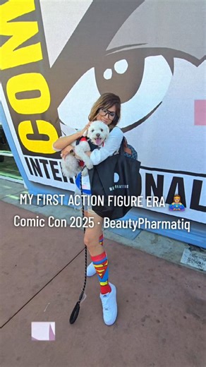 Tina | Travel and Lifestyle📍SAN DIEGO on Instagram: "My First Action Figure Era! 🦸‍♀️ @comic_con 2025 edition going strong with @3dhqsandiego! Unboxing my very first Superman figure at the 3D HQ, because heroes deserve a glam debut too 😎✨ Who should I figure into next? Follow along @beautypharmatiq to see the next exciting debuts!Dare me to go wild with the next pop of power? 💥😉 #BeautyPharmatiq #ComicCon2025 #ActionFigureUnboxing #SupermanVibes #Collectib