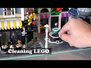How I Clean Assembled LEGO Sets