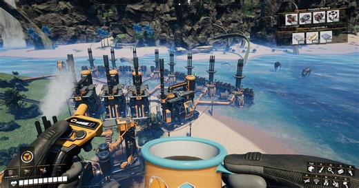 Satisfactory is getting a photo mode, new building tools, proper controller support and programmable elevators