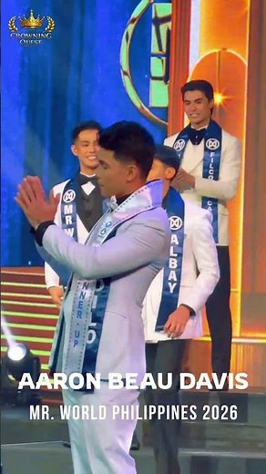 Mister World Philippines 2026 | Aaron Beau Davis