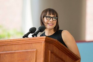 31K views · 1.3K reactions | Rashida Jones ’97 — star of Parks and Recreation and The Office — addressed everything from frozen yogurt to following the rules at Harvard's Commencement. | Harvard University | Facebook