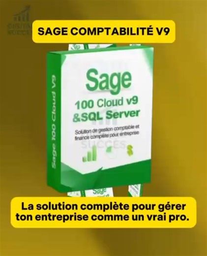 💼 PACK LOGICIELS SAGE 100C CLOUD V9 SQL SERVER (Logiciels complets Clés d'activation à vie Formations complètes) Que vous soyez entrepreneurs, PME, ONG ou cabinet comptable, ce pack Sage 100C Premium V9 vous donne tous les outils professionnels pour une gestion fluide et performante de votre activité. 💎 VOUS RECEVEZ : ✅ 9 logiciels SAGE 100C Premium V9 (versions complètes et activées à vie) ✅ Clés d’activation authentiques, sans abonnement, sans frais cachés ✅ Formations complètes pour chaque 