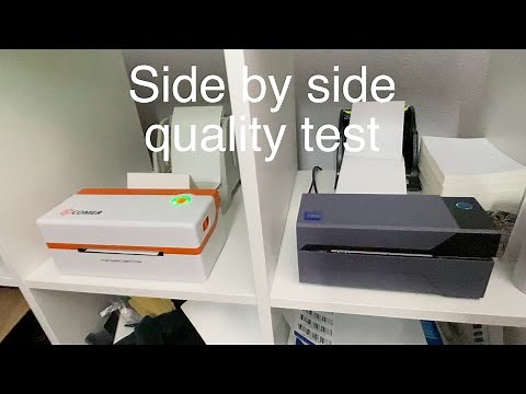 ★★★★★ K Comer Printer Review & Install - Thermal Shipping Label Barcodes, Mailing, Shipping and 4x6