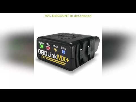 A must-have product! OBDLink MX PLUS OBD2 Scanner Diagnostic Scan Tool for iOS Android, Kindle Fir