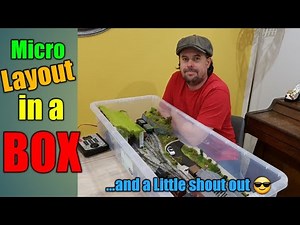 A Micro Layout in a Storage Box