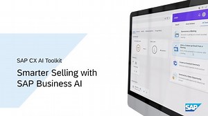 SAP CX AI Toolkit: Smarter Selling with Business AI
