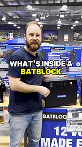 The King’s BatBlock isn’t just a battery box... So, what’s inside? 🤔 🔋 25A or 40 A DCDC Charger 🔋 500A Monitor (With Shunt) 🔋 Isolator switch 🔋 Pre-Wired Fuses 🔋 Simple connect the red and black cables and you’re ready to go ✅ Just add a 12V battery and power your gear on any adventure. 🔋⛺ | 4WDSupacentre.com.au