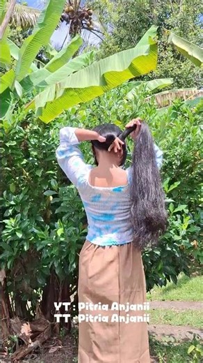 Tutorial gelung rambut panjang