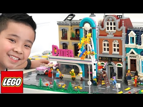 Downtown Diner LEGO Calvin CKN
