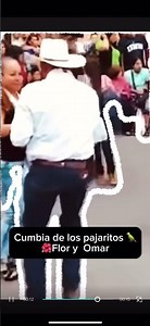 Flor🌺y Omar los mejores 💃bailadores de chihuahua, cumbia de los pajaritos🦜#cumbia #baby