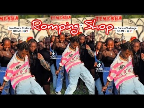 VYBES KARTEL FT SPICE - ROMPING SHOP(tiktok dance challenge) Dc Cecike/KENYAN TRENDS 2025.