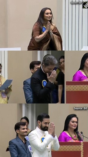 From reel life to real recognition 📈 .A night of glory for Indian cinema! ✨ Shah Rukh Khan wins his first National Award for Jawan, Vikrant Massey shines with 12th Fail, and Rani Mukerji takes Best Actress for Mrs. Chatterjee vs Norway at the 71st National Film Awards. . #awards #nationalfilmawa #sharukhan #vikrantmassey #ranimukerji #india #viral | Learn with Jaspal