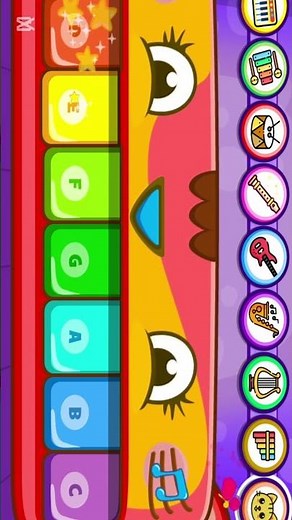 Kids Piano 🎹 Learn Colors & Music | Fun Baby Game
