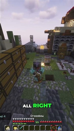 Crafting the Ultimate Crossbow: Multi-Shot & Quick Charge #shorts