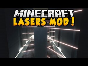 Minecraft Mods - LASERS MOD (Deadly Colorful And Custom Lasers!) - Mod Showcase
