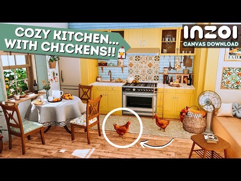 Cozy Italian Kitchen Build 🧡 | inZOI Build to Remember