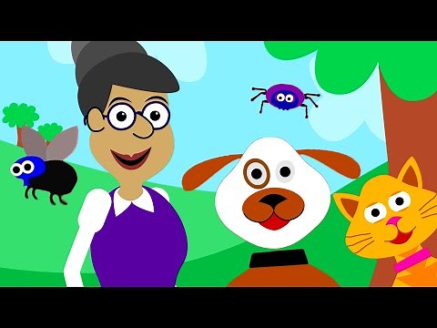 There Was An Old Lady Who Swallowed A Fly, Nursery Rhymes & Kids Songs | Classic Nursery Rhymes