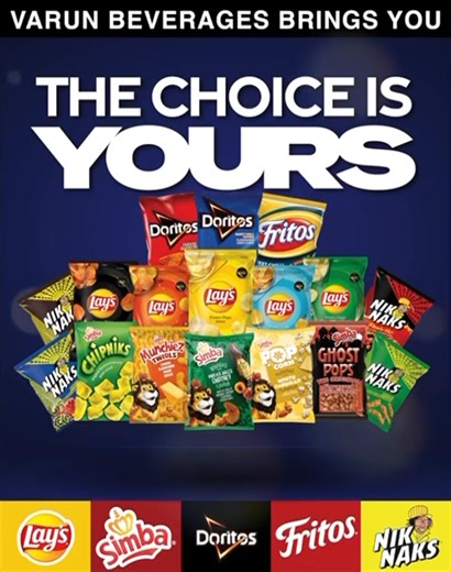 The snacks revolution has started with international snacks and beverages from Pepsico holdings’ best franchisee in the world - Varun Beverages Ltd, now in Zimbabwe. Make your every weekend exciting with Frito-Lay’s, Doritos and Simba snacks with a chilled bottle of Pepsi for $1 = 2 bottles of Pepsi, fruity 750ml Range of snacks available in PnP, OK, Spar, Bhola, N Richards, Metro and Gain outlets, pan Zimbabwe. | Pepsi Zimbabwe