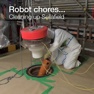 Robots go where humans can't to help clear up the Sellafield Nuclear Site in Cumbria... | BBC Manchester