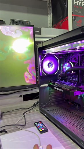 Gaming pc running now...so smooth....love...like.
