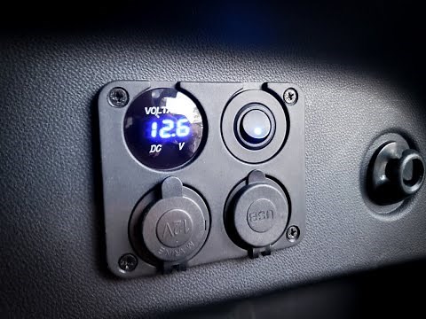 DIY 12v Panel Install - Subaru Crosstrek