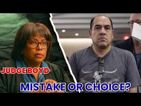Judge Boyd Explains the Difference Between a "Mistake" and a "Choice"