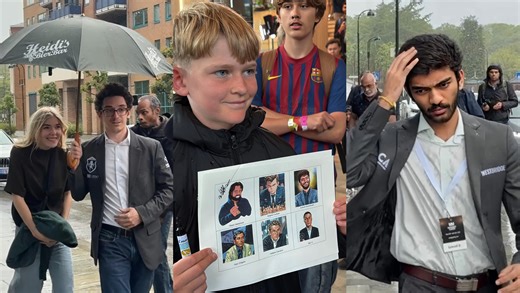 Watch the starting moments from round nine of the Norway Chess 2025 as the players make their way to the venue. Video: ChessBase India #Chess #ChessBaseIndia #norwaychess #gukesh #magnuscarlsen #arjunerigaisi | ChessBase India
