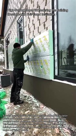 High-Performance PIR: Securing the Building Envelope with Foil-Faced Insulation