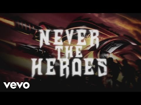 Judas Priest - Never the Heroes (Lyric Video)