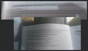 Case-study Based Questions (Unsolved)CASE-STUDY 1In a school,... | Filo