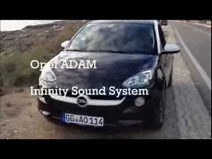 Opel ADAM Infinity Sound System