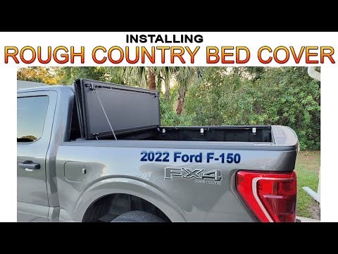 Installing Rough Country Flip-Up Tri-Fold Tonneau Cover on a 2022 Ford F-150 | Step-by-Step Guide