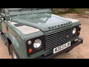 land rover defender 90 300tdi pickup for sale walkaround