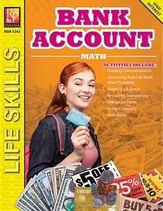 Bank Account Math (Grades 6 to 8)