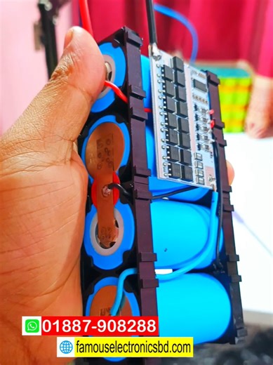 12.8V 6A LiFePO4 Battery Pack Overview