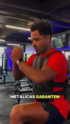 Colete de Peso Modelo Emborrachado Ajustável de 10kg Alta Performance | PC-CL010