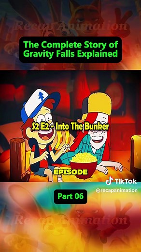 The Complete Story of Gravity Falls Explained #Animation #GravityFalls #Disney #Cartoon #FYP