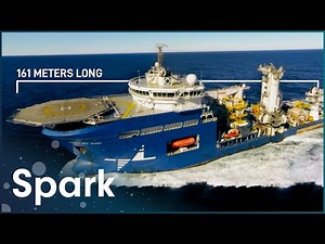 North Sea Giant: The Colossal Ship Specializing In Underwater Construction