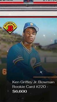 🔥Top 10 Most Valuable Ken Griffey Jr Rookie Card Value Worth Money